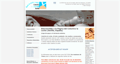 Desktop Screenshot of colectivolaleche.org